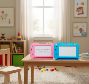 Tableau d'écriture Mighty Bright 25x18,5 cm, tablette magnétique pour dessin, pour enfants de 3 à 6 ans, jouet éducatif unisexe - Product Image 2