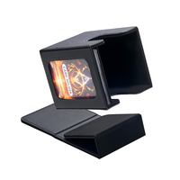 Boîte de rangement portable en cuir PU pour jeux de cartes avec fermeture magnétique, étui pour cartes à collectionner, boîte de rangement pour cartes UG/Magic/Yugioh/TCG