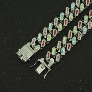 Men's Cool <b>Bracelet</b> Cuban <b>Bracelet</b> <b>Bracelet</b>, Width 21mm - Product Image 4