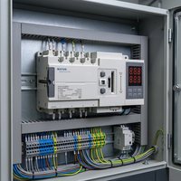 NTDT85 630A 3P/4P AC230V Commutateur de transfert automatique double alimentation ATS pour système d'alimentation de secours de générateur