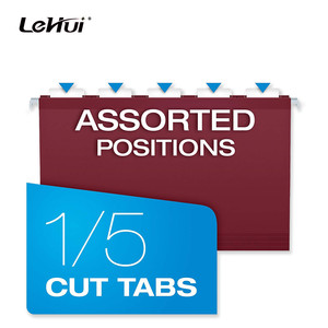 2022 Thư Mới Nhất/Kích Thước Pháp Lý Các Loại Màu Sắc Giấy Trắng 180GSM Thẻ Trong Suốt Hình Dạng Phẳng 25 Cái/Hộp Thư Mục Tệp Treo Màu - Product Image 4