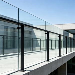 High Quality Tempered Toughened Laminated Safety Glass Balustrade Railing for Indoor Stair & Outdoor Balcony Construction - Product Image 6