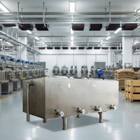 Réservoir de fusion de graisse de 1000 litres, réservoir de fusion de beurre de cacao, machine à fondre le chocolat
