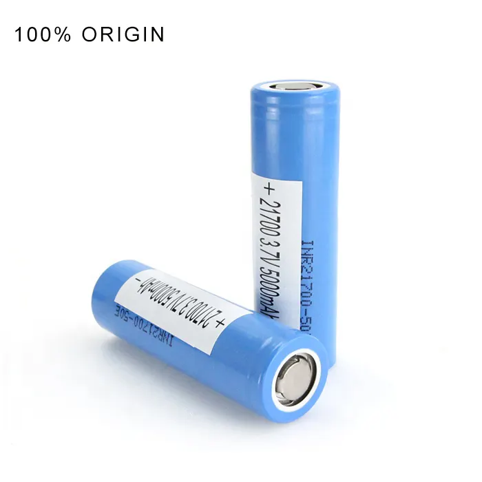 Large stock for sam inr21700 50e battery 21700 5000mah 10A 3.7v Lithium-ion rechargeable batteries 50E