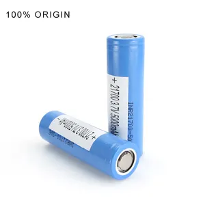 Grote Voorraad Voor Sam Inr21700 50e Batterij 21700 5000Mah 10a 3.7V Lithium-Ion Oplaadbare Batterijen 50e