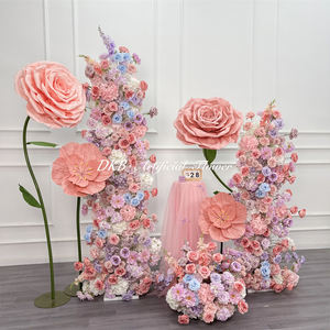 Decoración de escaparates con lazos grandes y flores gigantes para decoración de bodas - Product Image 3