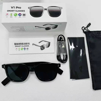 Lunettes Intelligentes IA V1 Pro : Enregistrement Vidéo, Assistant Vocal, Audio Open-Ear pour Voyages, Réunions et Vlogging