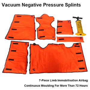Juego de férula de vacío de aire de Pvc multifunción directa de fábrica de seis piezas con bomba y bolsa - Product Image 2