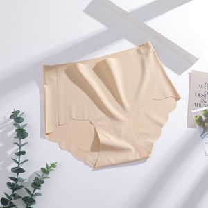 Culottes triangulaires taille moyenne pour femmes - Respirantes, très élastiques, bord festonné, sexy, demi-couverture des fesses, sans coutures (<span class=keywords><strong>10</strong></span> couleurs) - Product Image 6