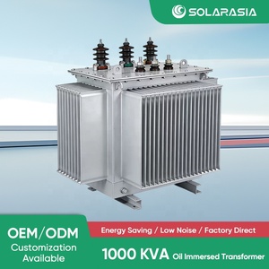 หม้อแปลงไฟฟ้าแบบจุ่มน้ำมัน 1000KVA รุ่น S11 1000 Kva 10kv รับประกันนาน หม้อแปลงระบายความร้อนด้วยน้ำมัน ชนิดน้ำมัน ราคา - Product Image 2