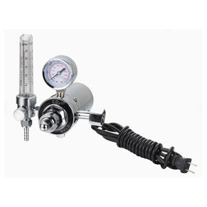 Régulateur de pression de chauffage électrique au CO2, manomètre de pression de gaz de soudage protégé par un gaz pour les utilisateurs de chauffage au CO2 - Product Image 1
