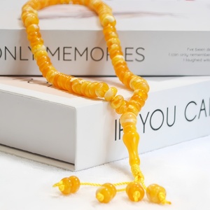 Tasbih Musulmán de Resina Duradera con 99 Cuentas, Regalo de Ramadán, Marca YASEEN Étnica - Product Image 1