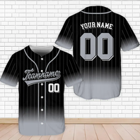 Maßgeschneiderte Baseball-Trikots – POD-Service für personalisierte Teamnamen/Nummern/Logos, Unisex-Sportbekleidung für Kleinserienbestellungen