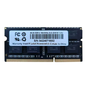 แรมโน้ตบุ๊ก <span class=keywords><strong>DDR3</strong></span> 8GB 1600MHz 1.5V SODIMM โมดูลหน่วยความจำแบบแท่ง ผลิตในประเทศจีน แรมแล็ปท็อป <span class=keywords><strong>Ddr3</strong></span> ความจุ 4G - Product Image 2