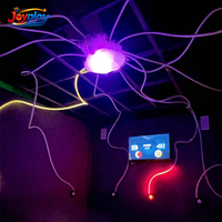 Équipement populaire pour salle de jeux : Bouton mural LED interactif tactile à pression, à fil coupé, avec éclairage fluide et jeu de flash lumineux