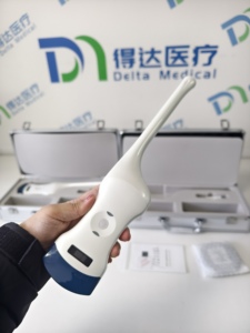 Sonde Doppler Couleur Sans Fil Convexe et Transvaginale DMU55, Échographe Portable 2-en-1 à Double Tête - Product Image 4