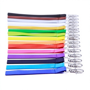 Polyester Cartoon Anime Movie Digital Printing Portable Custom Lanyard Key Chain Card Holder for Promotional Use