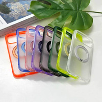 Funda Magnética para Teléfono con Cojín de Aire de TPU y PC, 360 °   Soporte de Anillo Giratorio con Protección Completa a Prueba de Golpes para iPhone 18 17 16 Pro Max