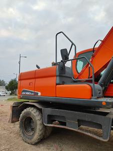 Excavatrice sur pneus multifonction originale de la Corée Doosan DX150W Hyundai 140w 60w 210W à haut rendement en vente en bon état - Product Image 2