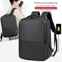 Tas Ransel Laptop Multifungsi Kapasitas Besar untuk Mahasiswa, Ringan, Kasual, dan Sporty untuk Pria