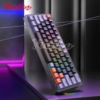 Clavier mécanique personnalisé Yeaibo pour ordinateur portable, clavier magique et souris, claviers sans fil, touches de clavier pour PC, clavier mécanique pour jeux