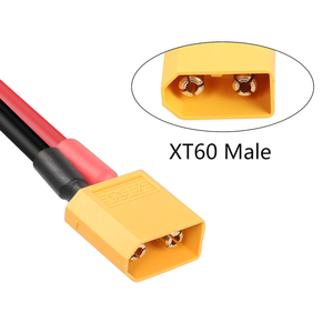 Xt60 <b>Battery</b> Splitter Xt60 Connector Panel Mount Male Power <b>Cable</b> Female Connector <b>Cable</b> - Product Image 3