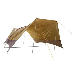 APZ057 güneş koruma yalıtımlı dayanıklı rüzgar yağmur kar UV dayanıklı araba barınak katlanır muşamba kamp çadır