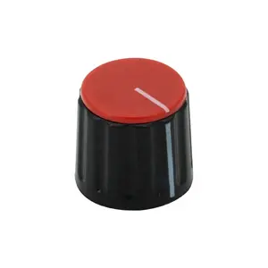 Prezzo di fabbrica colorato di plastica interruttore rotante manopola Encoder tappo 4.1 3.2 6.1 6.4mm foro del Volume manopola