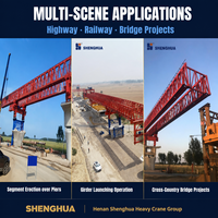Máquina de Montaje de Vigas de Hormigón para Puentes de Gran Capacidad de Carga, Tipo Nuevo, Pórtico de Lanzamiento de Vigas Segmentales, Capacidad de 300-800 Toneladas