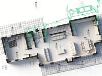 Villa préfabriquée en acier galvanisé, design moderne, maison résistante aux intempéries, haute durabilité, longue durée de vie, construction de qualité, utilisation pour hôtel, appartement, 2