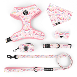 Pasokan Langsung Pabrik Set <span class=keywords><strong>Harness</strong></span> Anjing Berbantalan dan Set Tali Kalung dengan Logo Kustom dan Sublimasi Personal - Product Image 2