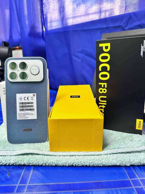 Low Price Electronic Product Poco F8 Ultra 5G Smartphone with Three 50 Megapixel Rear Camera Phones for Mobile Android