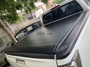 Couverture de benne de camionnette électrique rétractable en alliage d'aluminium de haute qualité, type volet roulant, pour <span class=keywords><strong>Ford</strong></span> F150 <span class=keywords><strong>Ranger</strong></span> - Product Image 3