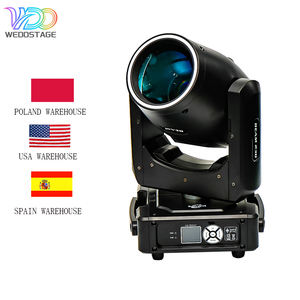 WEDOSTAGE STOCK POLOGNE Projecteur <span class=keywords><strong>Lyre</strong></span> Sharpy à tête mobile avec flight case en plastique 7R 230W pour éclairage de scène disco avec prisme et gobo - Product Image 1