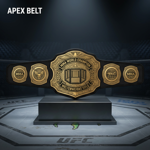 MMA World Martial Art champion Belt Custom Title Heavyweight Championship Belt Adult Size Championship Belt - Product Image 2