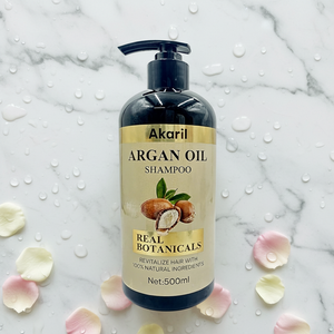 Aceite de Argán Akaril de 500 ml, Botánicos Reales, Revitaliza <span class=keywords><strong>el</strong></span> <span class=keywords><strong>Cabello</strong></span>, Ingredientes 100% Naturales, Vegano, Nutritivo, Hidratante, Champú Profundo - Product Image 5