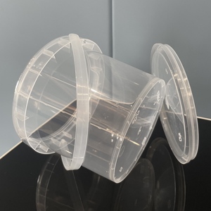 0.75L trong suốt PP thực phẩm xô với nắp nhỏ gọn leakproof container cho chất lỏng và bột bao bì - Product Image 6