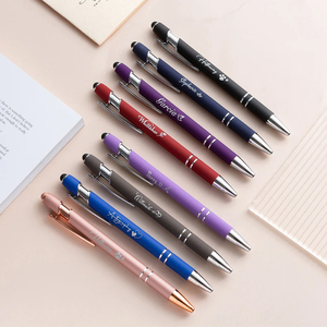 <span class=keywords><strong>Penne</strong></span> <span class=keywords><strong>a</strong></span> <span class=keywords><strong>Sfera</strong></span> Promozionali in Plastica Morbida <span class=keywords><strong>di</strong></span> <span class=keywords><strong>Lusso</strong></span> con Logo Personalizzato per Ufficio, Sport e Stilo in Metallo - Product Image 4