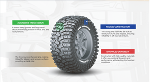 Neumático LCH T-REX Nuevo Precio al por Mayor LT265/75R16 Todoterreno A/T - Product Image 6