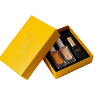 Coffret de vernis à ongles de luxe avec logo personnalisé, boîte rigide à fermeture à clapet, emballage cosmétique de luxe, boîte boutique
