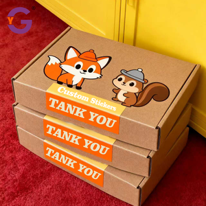 מותג לוגו מדבקה עמיד למים אריזה מותאם אישית דבק Pvc מדבקות לוגו למות חתוך מים בקבוק לוגו מדבקות - Product Image 5