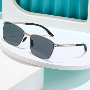 Gafas de Sol Ks-3823 para Hombre, de Aleación de Aluminio y Magnesio, Polarizadas UV400, Montura Negra Tipo 3, para Uso en Exteriores - Product Image 2