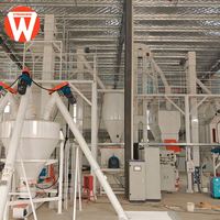 Ligne de production de petits granulés d'alimentation à haute productivité Machine mobile et faite maison à faible coût clé en main nouvel état
