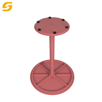 Meubles de jardin extérieurs de Style moderne nordique maison balcon Bar Table fête ronde café Bar Table métal aluminium haute Bar Tables