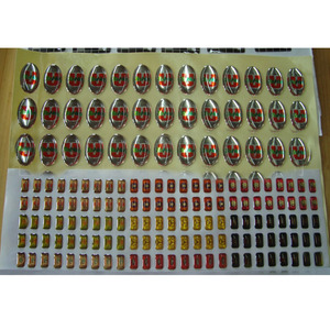 Tùy Chỉnh Chất Lượng Hàng Đầu Không Thấm Nước Bền Ngoài Trời Dính Epoxy Nhựa Sticker Maker - Product Image 1