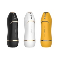 Automatische männliche Mastur bator Flugzeug Cup Adult Sex Toy Heizung Saug Männer Maschinen