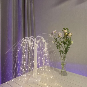 Bonsái iluminado que cambia de Color, <span class=keywords><strong>sauce</strong></span> <span class=keywords><strong>llorón</strong></span>, árbol iluminado con control remoto, alta calidad, 1,5 pies, 2 pies, 90 LED - Product Image 6