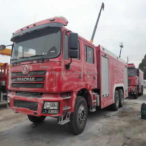 משאית כיבוי אש SHACMAN F3000 6x4, משאית חילוץ וחירום לכיבוי אש 10 מטר מעוקב עם מנוף חילוץ למכירה, יצרן - Product Image 2