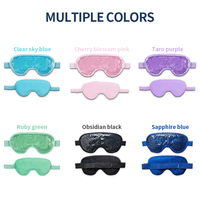 Masque oculaire réutilisable en gel médical chaud/froid, micro-ondable et congelable, sans BPA, OEM ODM, vente en gros pour migraines et sinusites