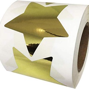 สติกเกอร์ฟอยล์รูปดาวแบบม้วน สำหรับตกแต่งในช่วงเทศกาล - Product Image 1